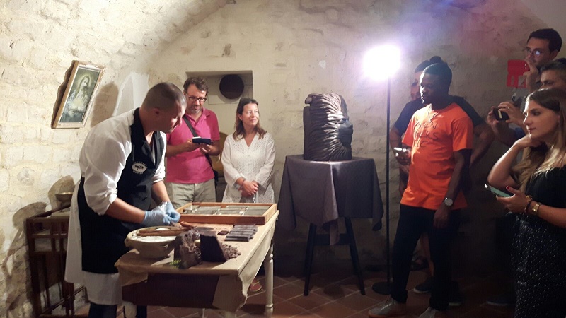 La summer shool 2017 in visita al museo del cioccolato di Modica