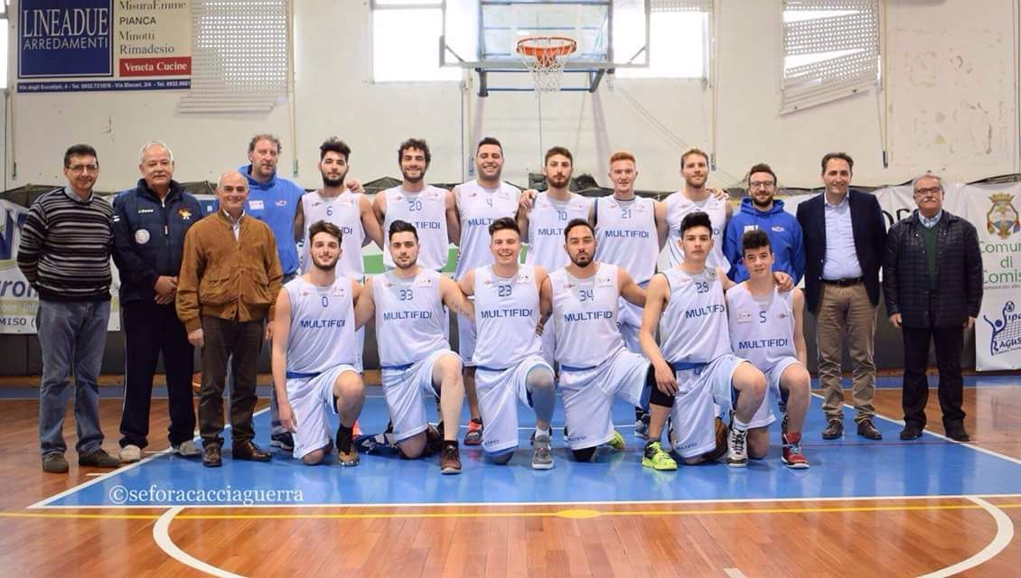 La Multifidi Olympia Basket Comiso in serie D regionale