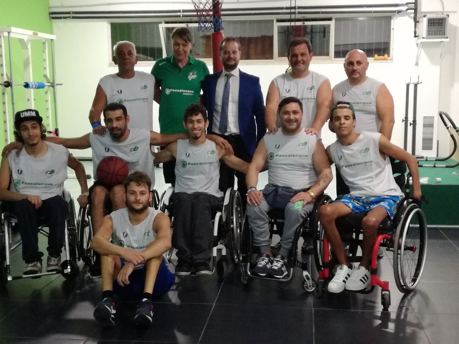 Iniziano gli allenamenti del Basket in carrozzina