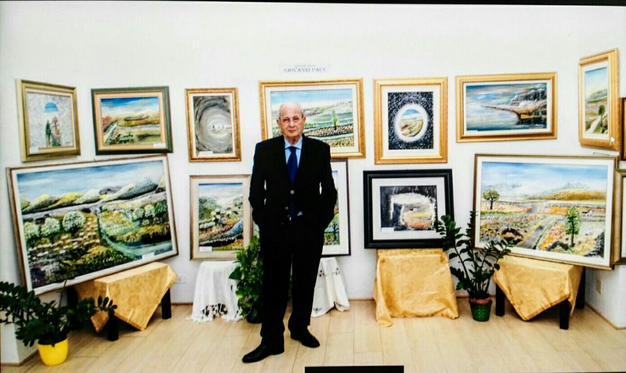 Il comisano Giovanni Pace ospite alla mostra Arti Visive di Capo d’Orlando