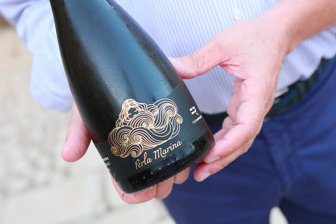 Vino nasce il primo spumante Brut Moscato del Val di Noto "Perla Marina" Feudo Ramaddini