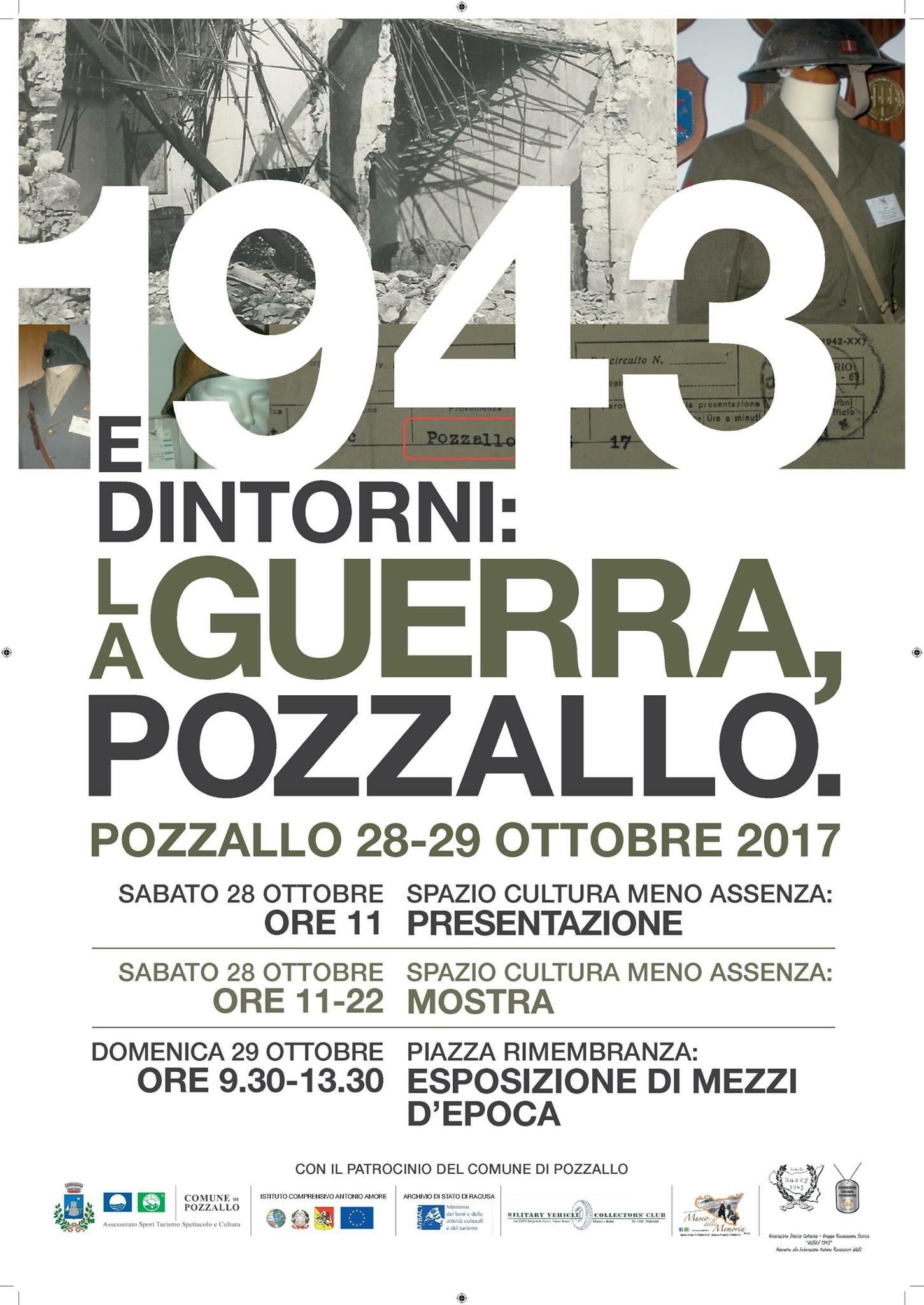 1943 e dintorni: la guerra, Pozzallo. Due iniziative