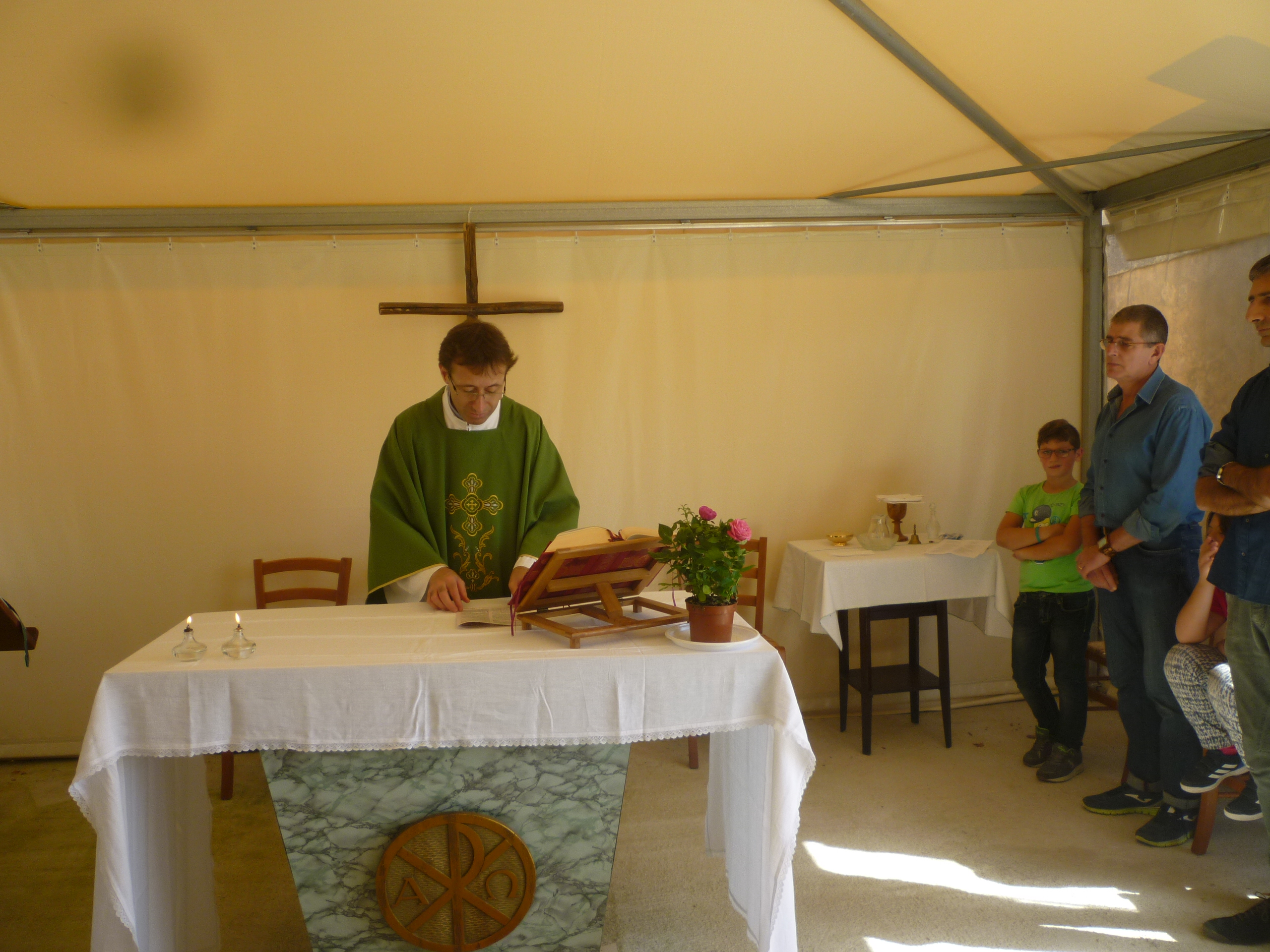 Santa messa per i ragazzi del catechismo a Poggio del Sole