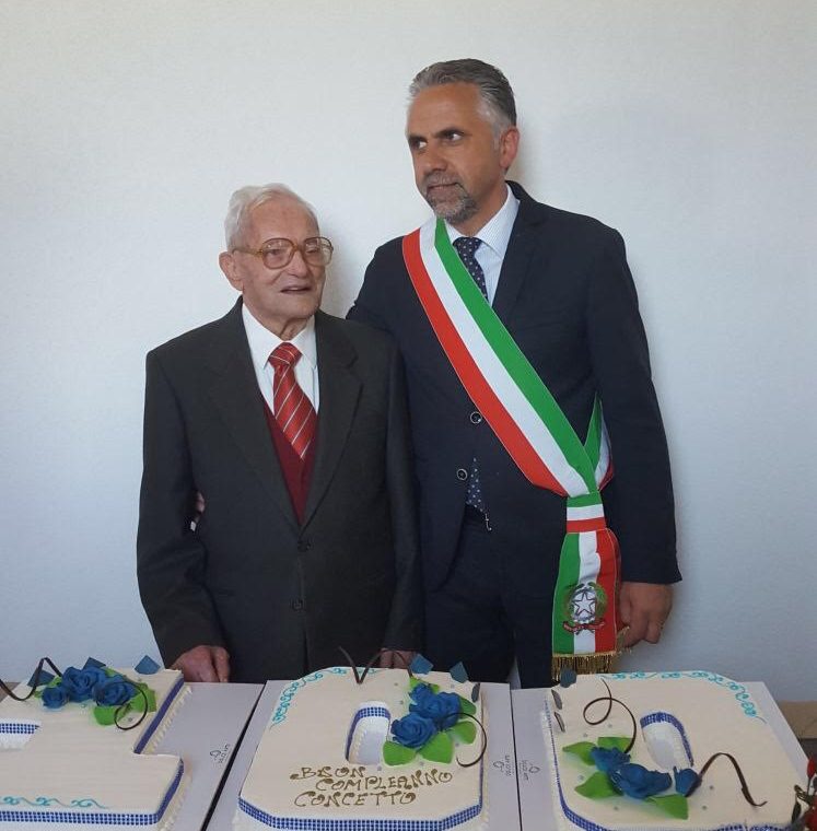 Festeggiati a Modica i 100 di Concetto Ragusa