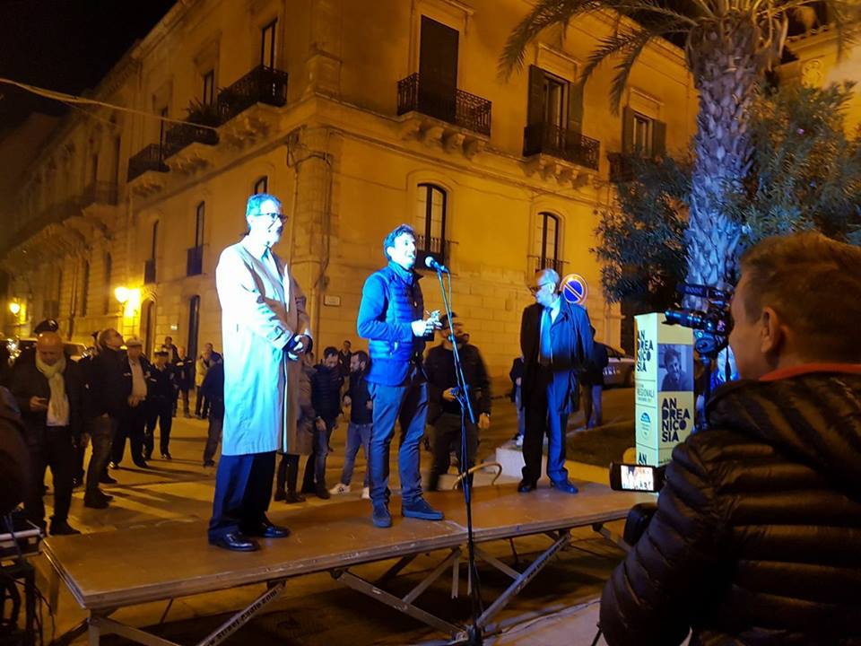 Musumeci a Vittoria: “La candidatura di Andrea Nicosia è di grande valore”