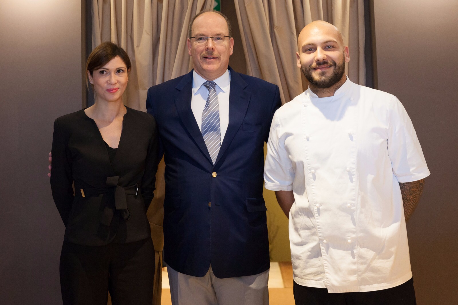 Il principe Alberto ha alloggiato al Modica Palace Hotel e assaggiato una colazione tutta iblea