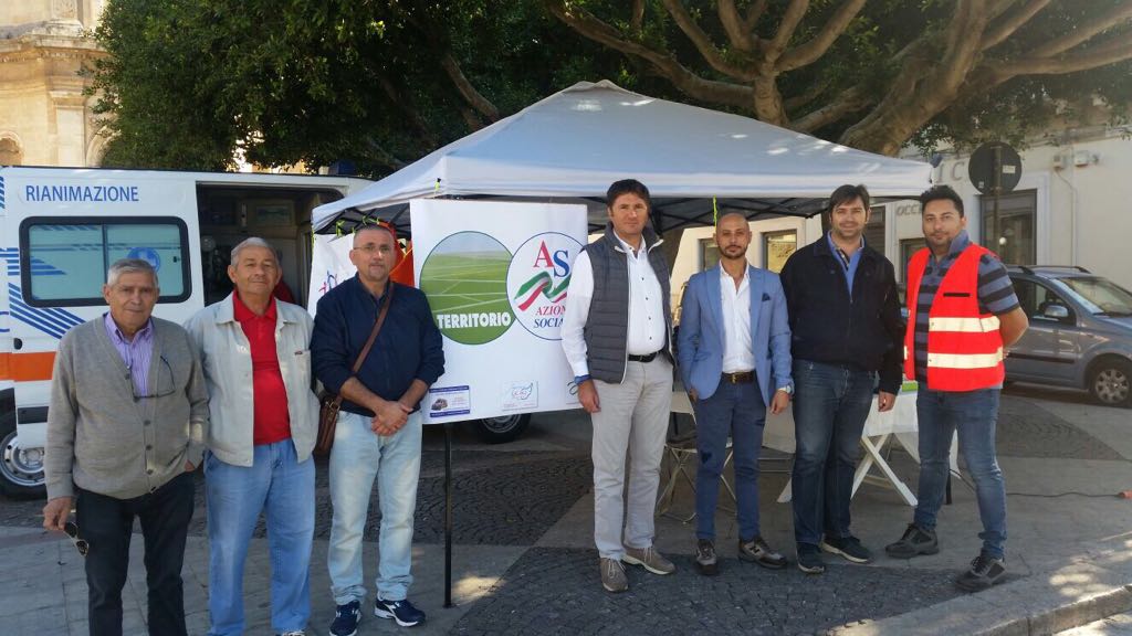 Prevenzione in piazza a Vittoria