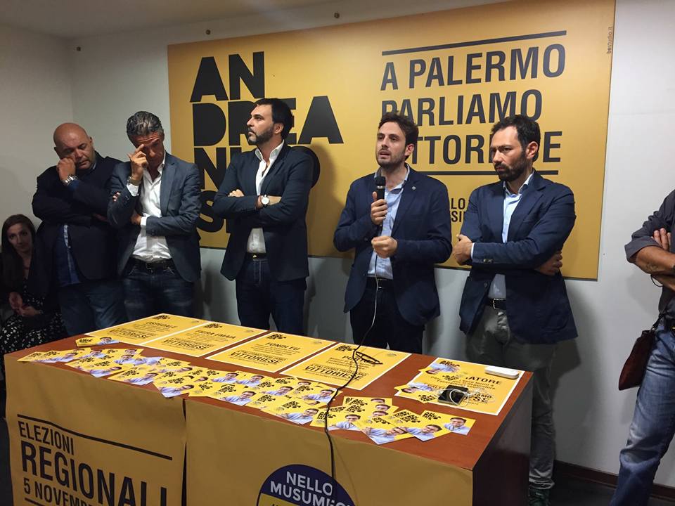 Inaugurato il comitato elettorale di Andrea Nicosia, nella centralissima via Cavour