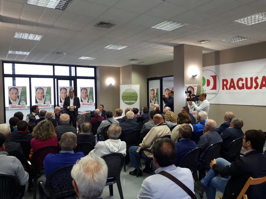 Il movimento Territorio Ragusa sostiene la candidatura di Nello Dipasquale. Ieri sera incontro