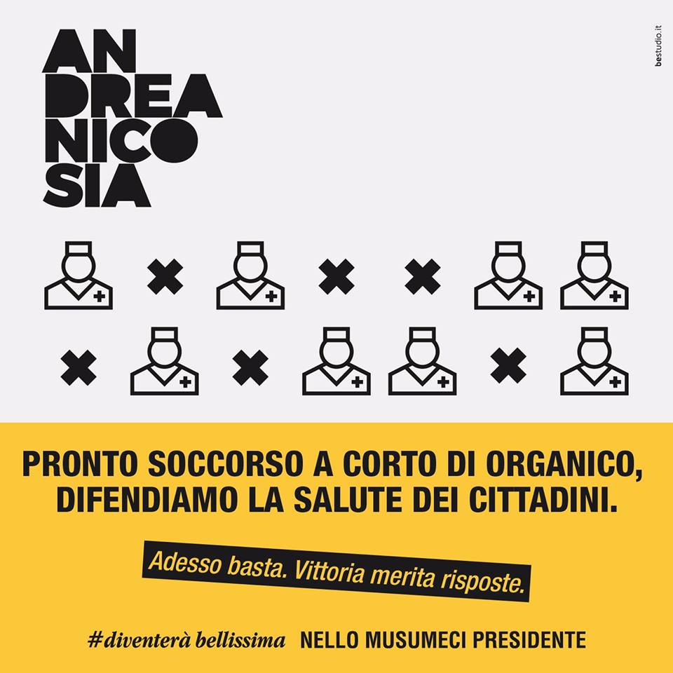 Sanità, Andrea Nicosia: “Il Guzzardi è stato promosso solo sulla carta”