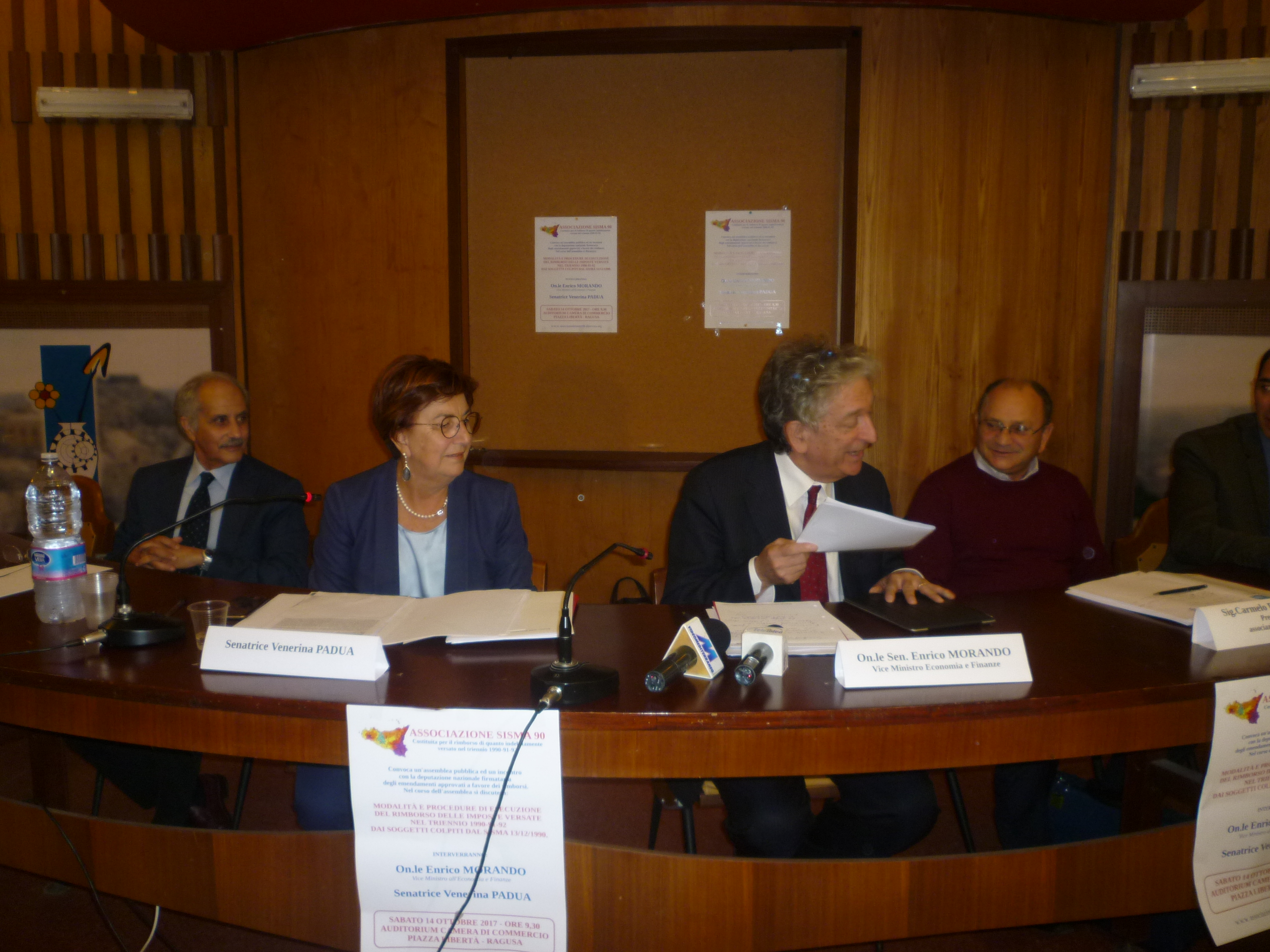 Successo dell’assemblea pubblica organizzata da “Sisma 90”