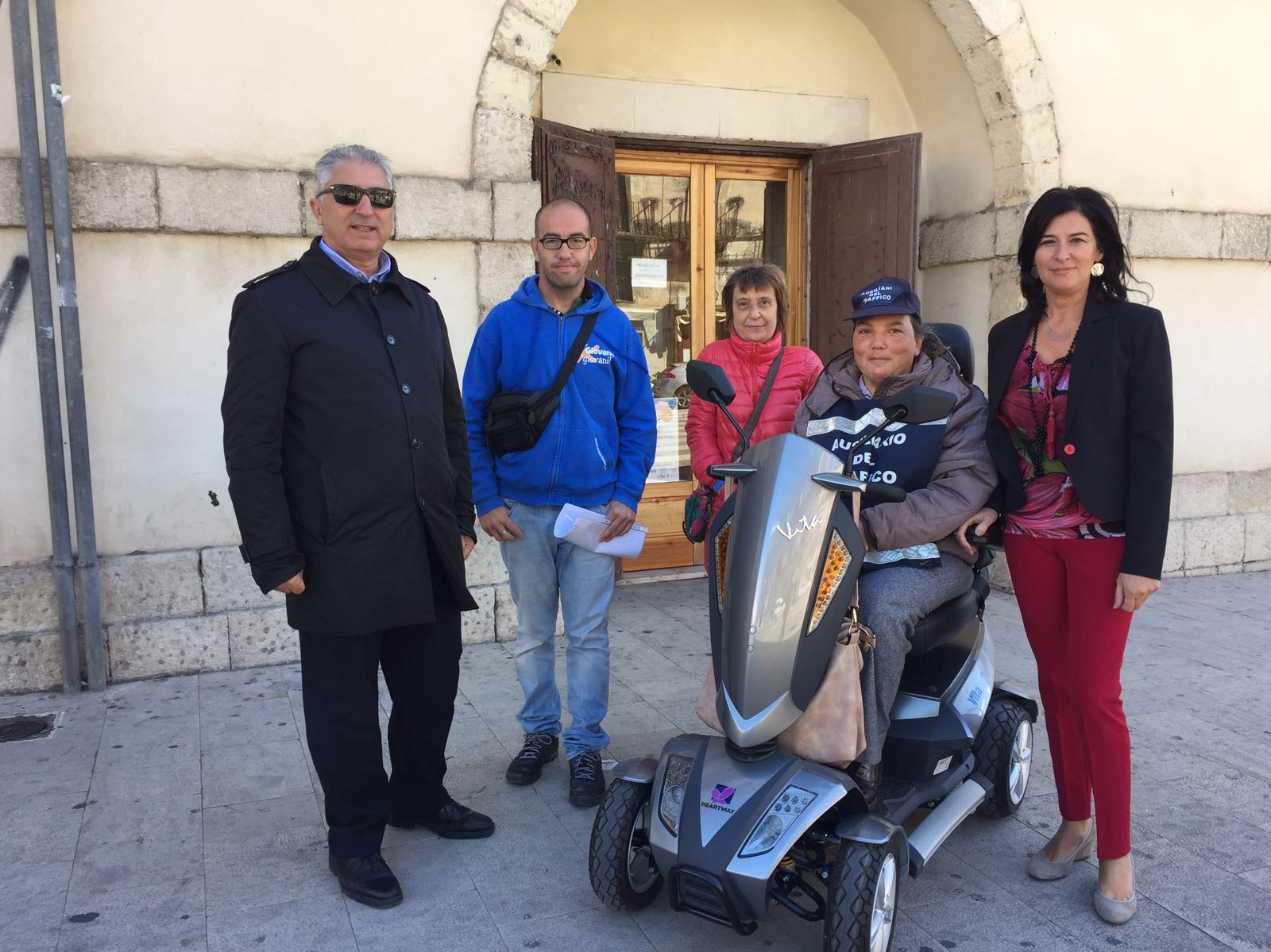 Parte a Modica il servizio “vigili in carrozzina”