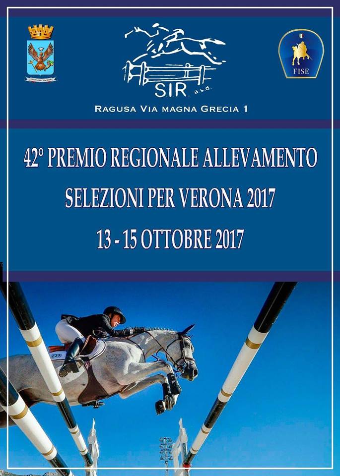 42° Premio Regionale Allevamento Siciliano al centro Ippico a Ragusa