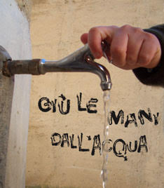 Gestione pubblica o privata dell’acqua? Se lo chiede “Nuova prospettiva” di Modica