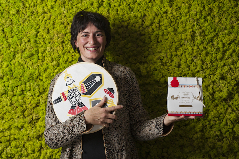 Il panettone Di Stefano e le battaglie epiche cavalleresche con l’arte di Alice Valenti