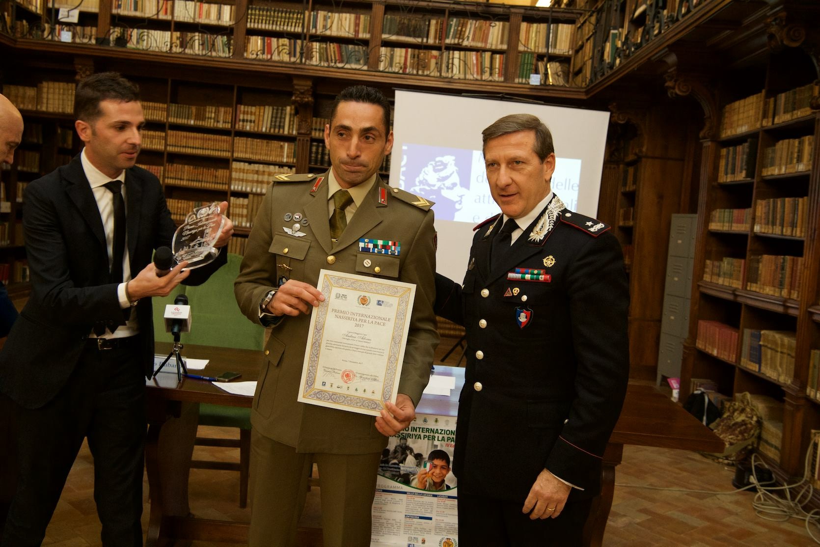 Premio Internazionale “Nassiriya per la pace” 2017, premiati anche due militari della Brigata Aosta