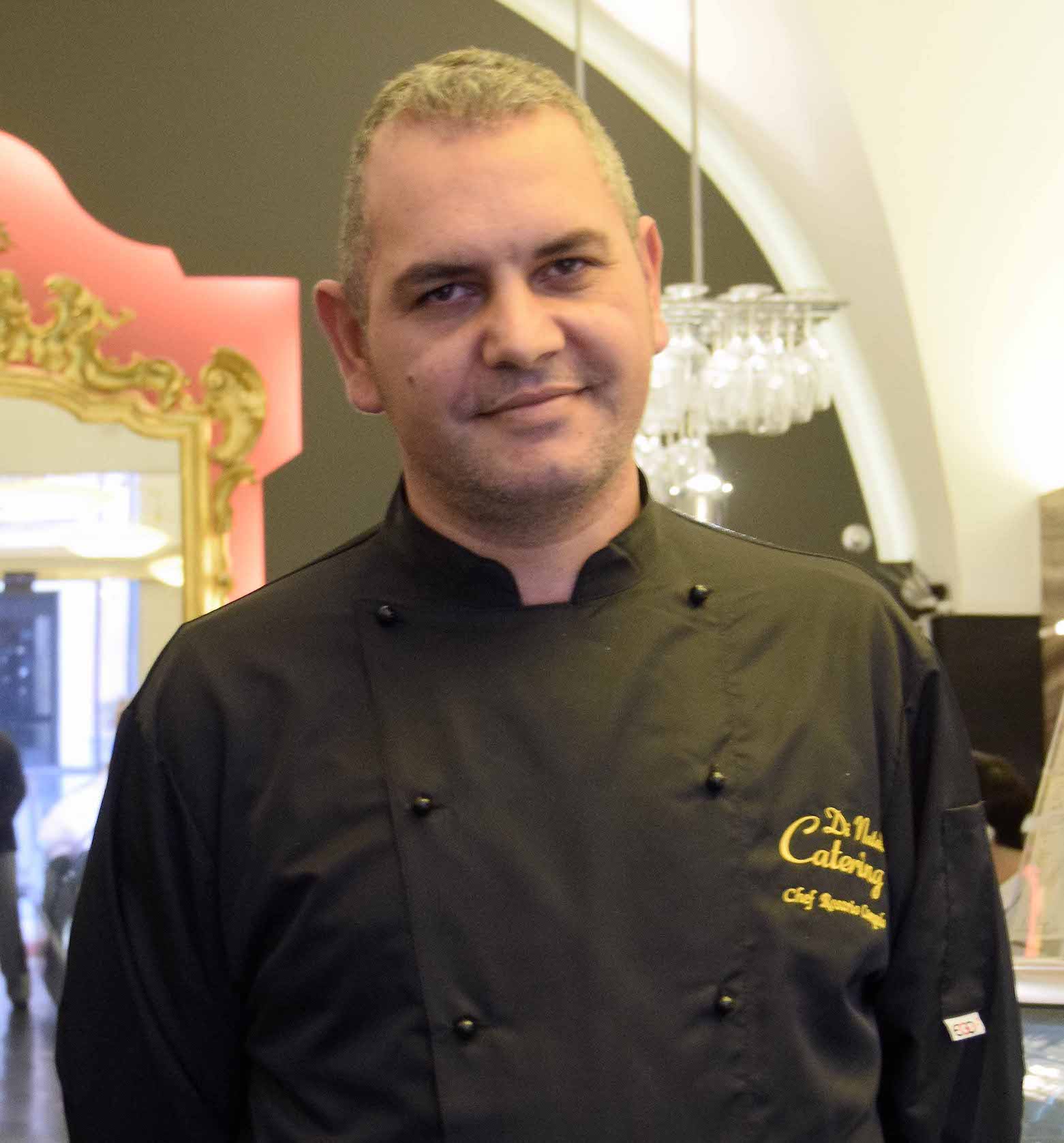 Un sabato in gioielleria per lo showcooking dello chef Rosario Campolo