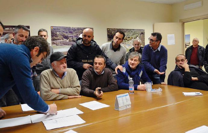 I dipendenti del Consorzio di Bonifica pignorano le casse