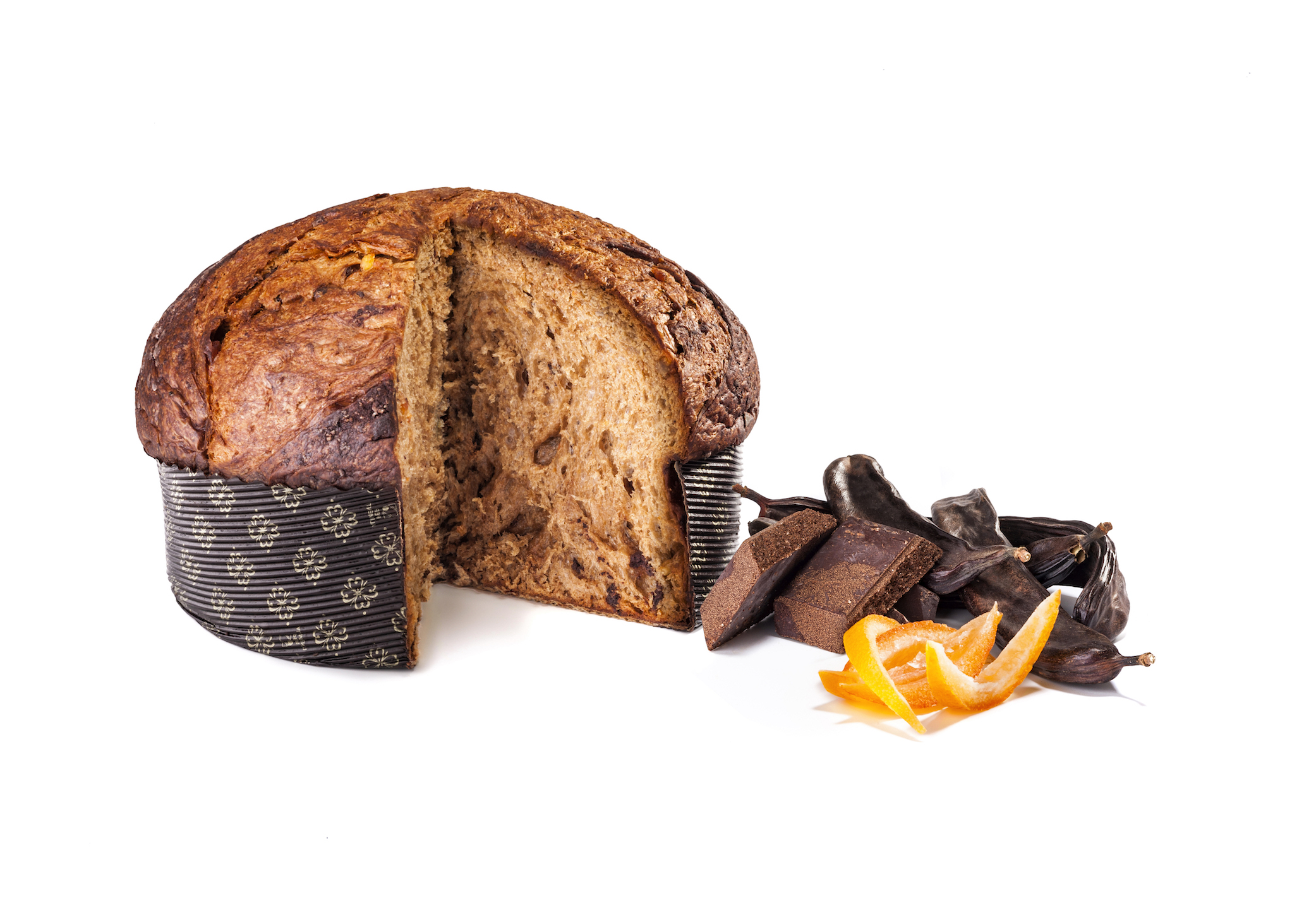 Nasce il panettone Cioccolato di Modica, Carrubo e Arancia firmato da Di Stefano, un omaggio alla tradizione iblea. Novità del Natale 2017