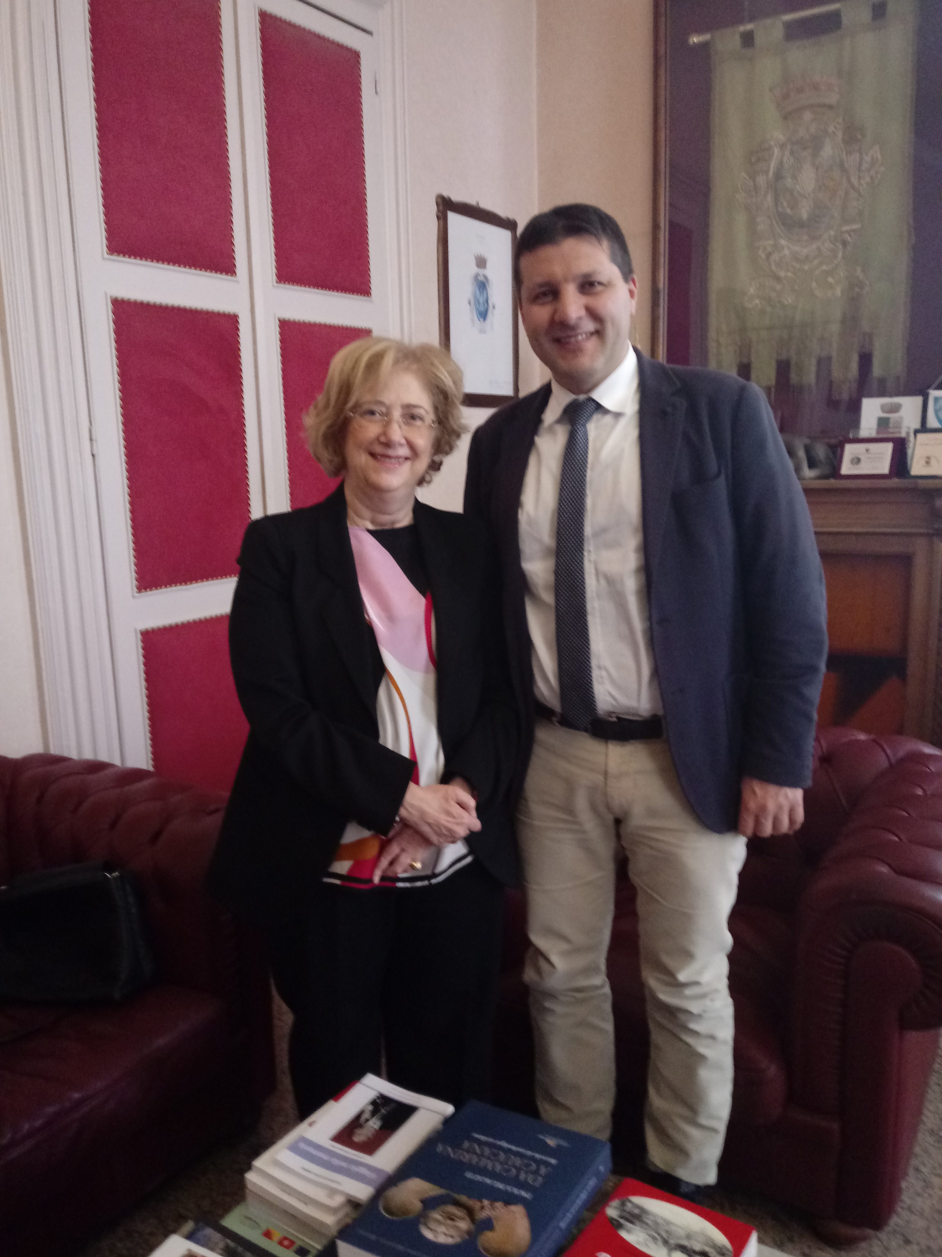 Il Prefetto di Ragusa si commiata dal Sindaco di Ragusa