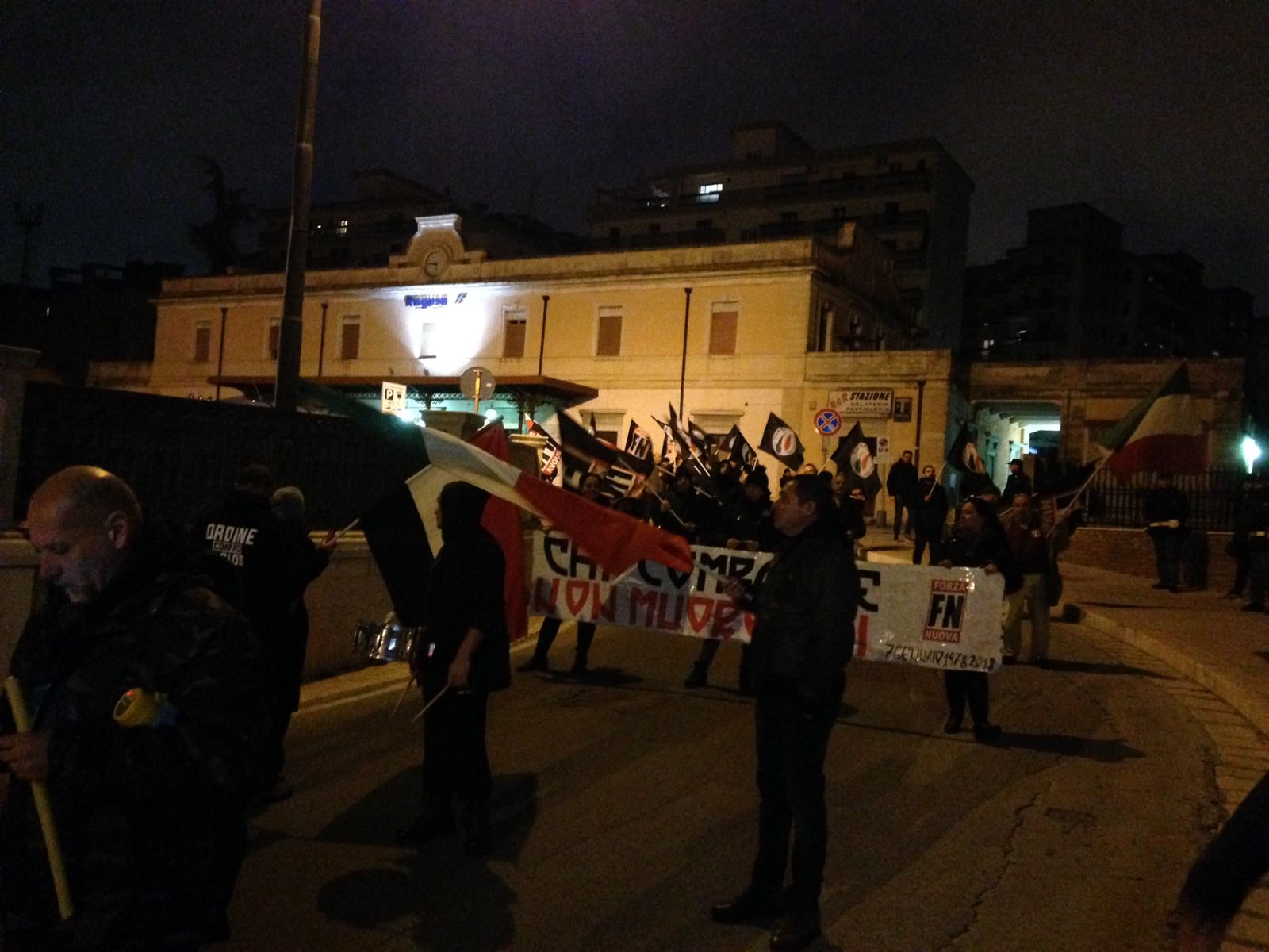 Protestarono a Ragusa contro Forza Nuova: indagati esponenti di Pd, sinistra e M5S