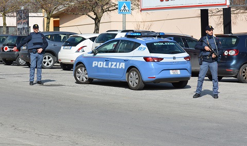 Operazione “Alto Impatto” della polizia di Stato  a Ragusa nel centro storico.