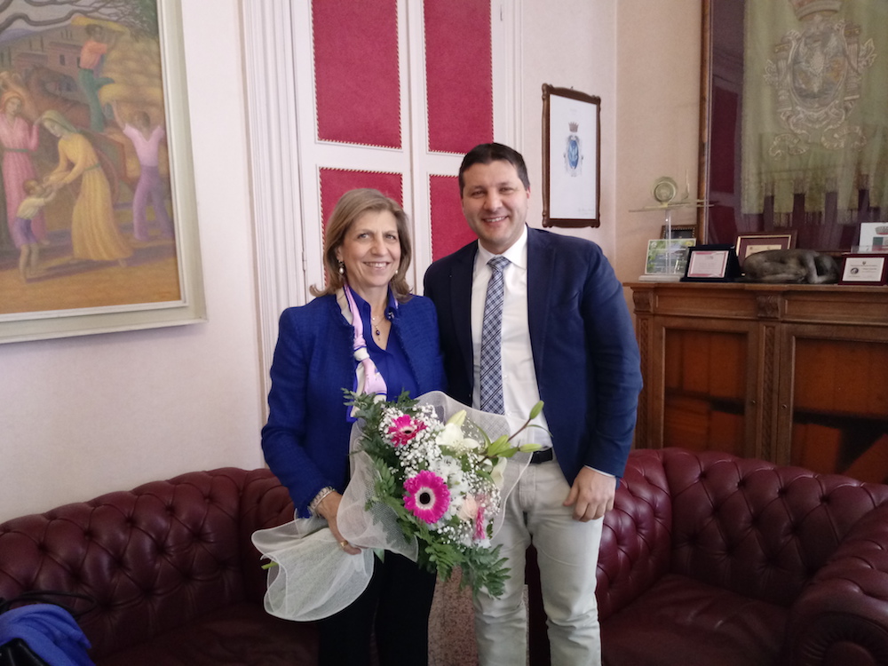 Il neo prefetto Filippina Cocuzza ricevuta al Comune dal sindaco Piccitto