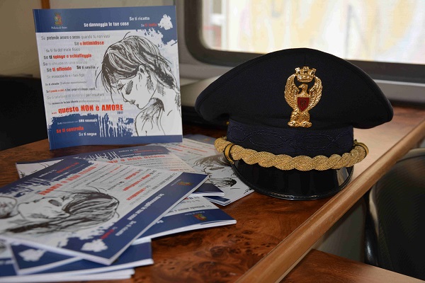 “Questo non è amore”. La Polizia di Stato contro la violenza di genere.