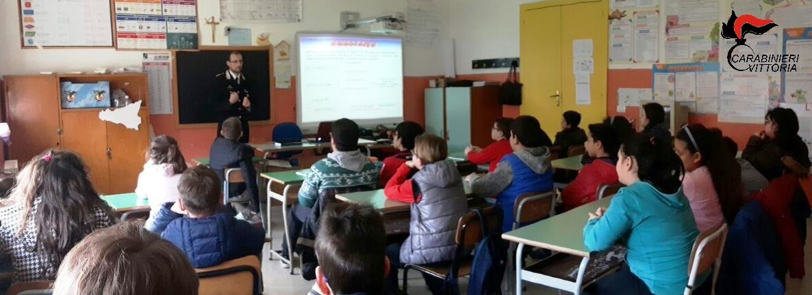 Cultura della legalità. I Carabinieri  di Vittoria incontrano gli studenti di Acate