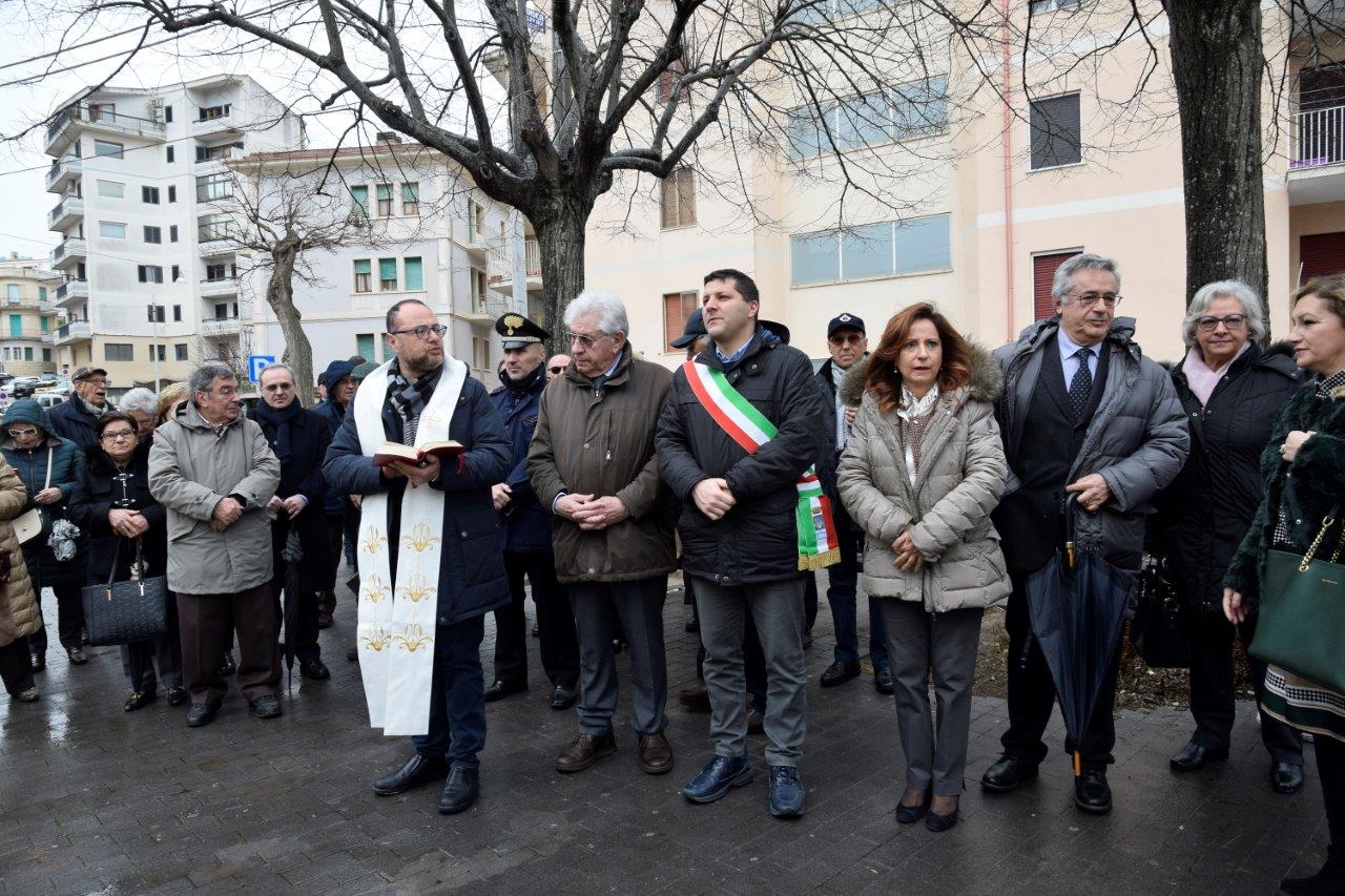 Il “Marsala” diventa piazza Gilotta. La scelta dell’Amministrazione e la cerimonia di intitolazione
