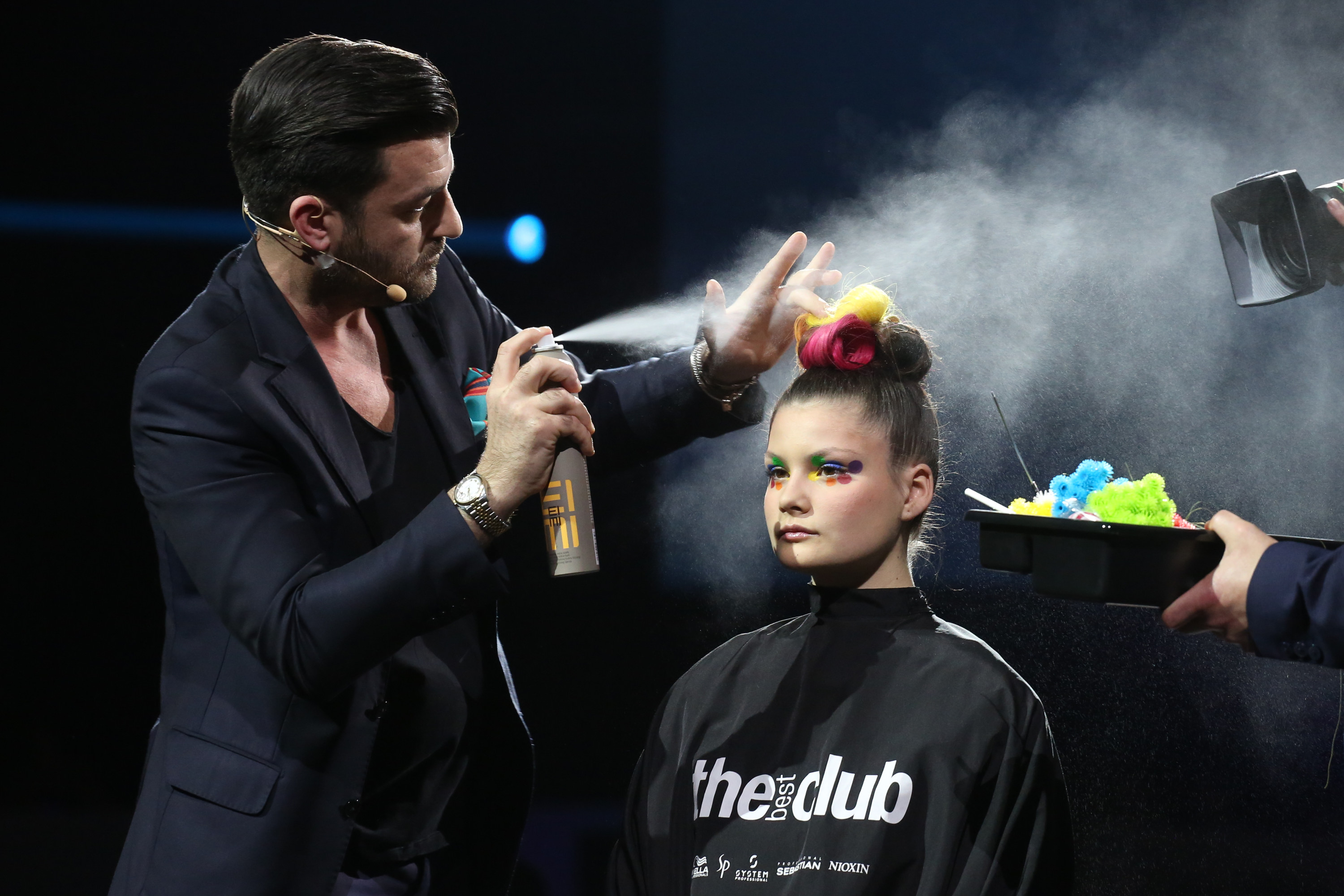 Toni Pellegrino tra i protagonisti del Wella Collection Show di Torino