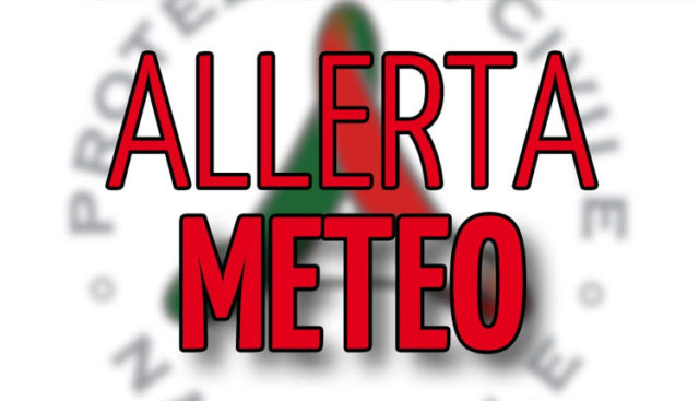 Allerta meteo in Sicilia sino alla mezzanotte di oggi.