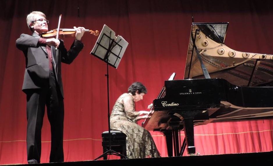 Il Duo Calliope ieri sera protagonista a Melodica