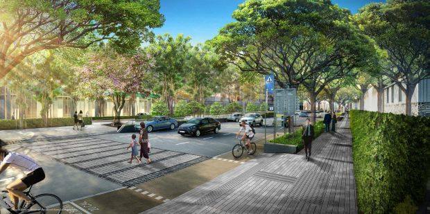 Buona domenica dalla Ragusa del futuro, con piste ciclabili, e-bike e piazze pedonali