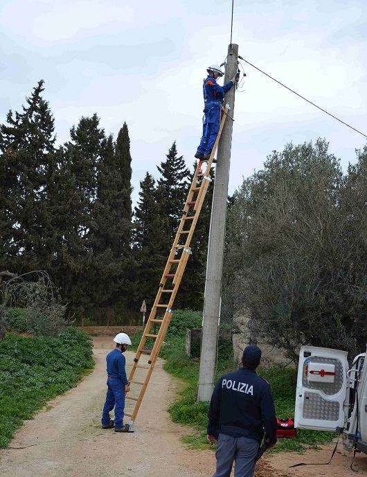 Denunce e arresti tra vittoria ed Acate per furti energia elettrica.