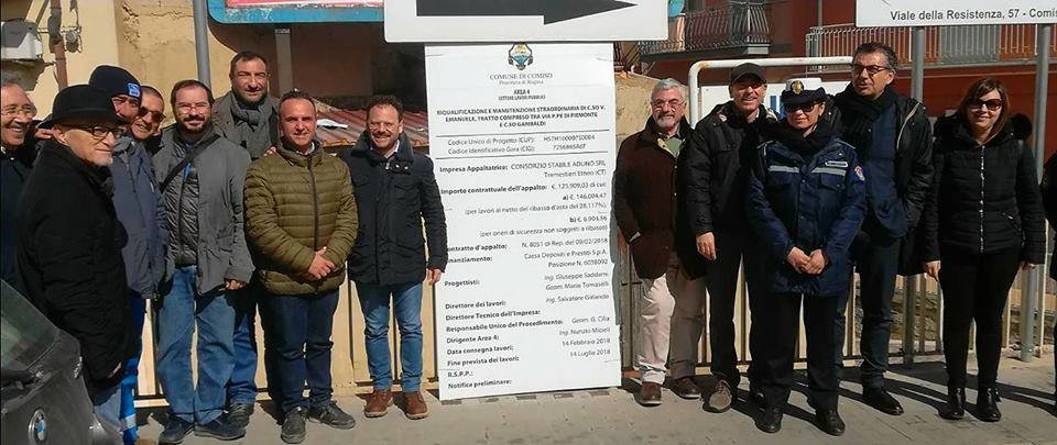 Si riqualifica C.so Vittorio Emanuele a Comiso. Consegnati i lavori