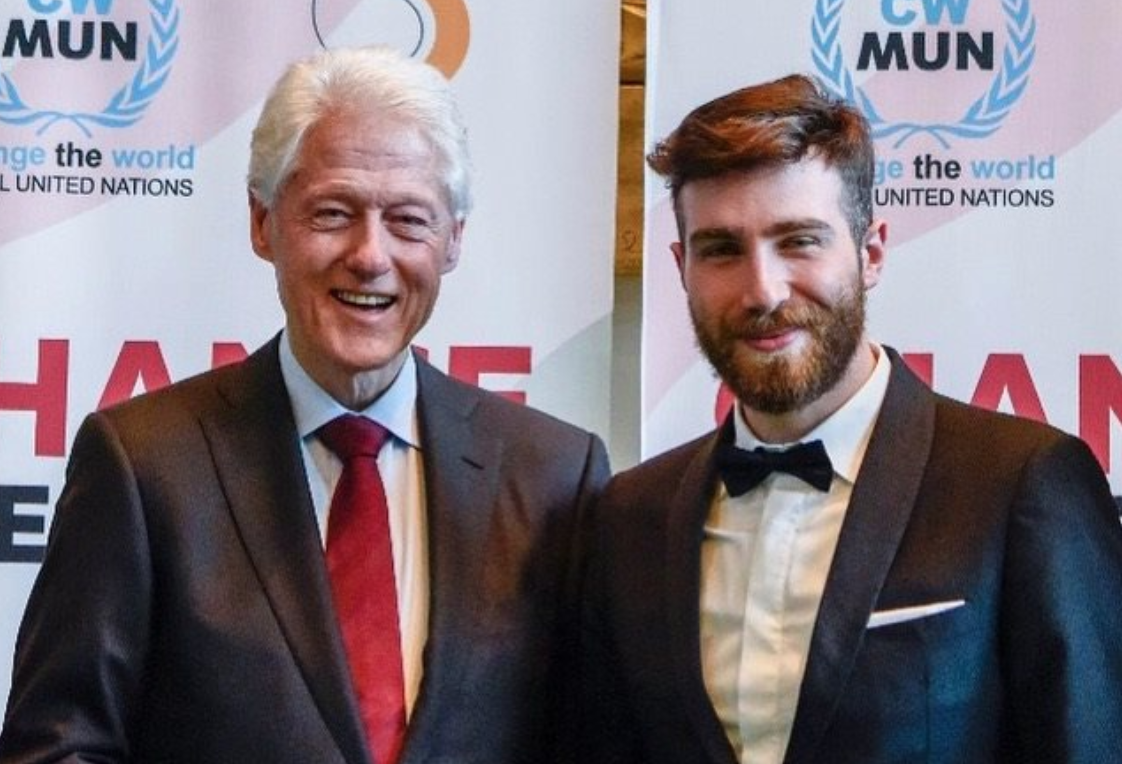 Lorenzo Licitra canta all’Onu e incontra Bill Clinton. FOTO E VIDEO