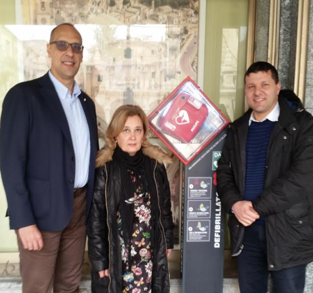 Progetto Ragusa Città Cardioprotetta. Installati 4 defibrillatori in punti strategici