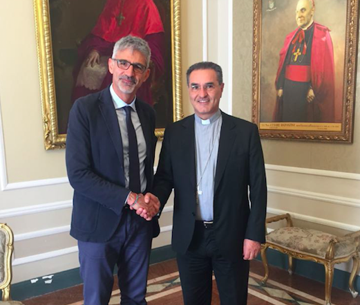 Il neo Sindaco di Ragusa, Cassì, rende visita alle istituzioni cittadine