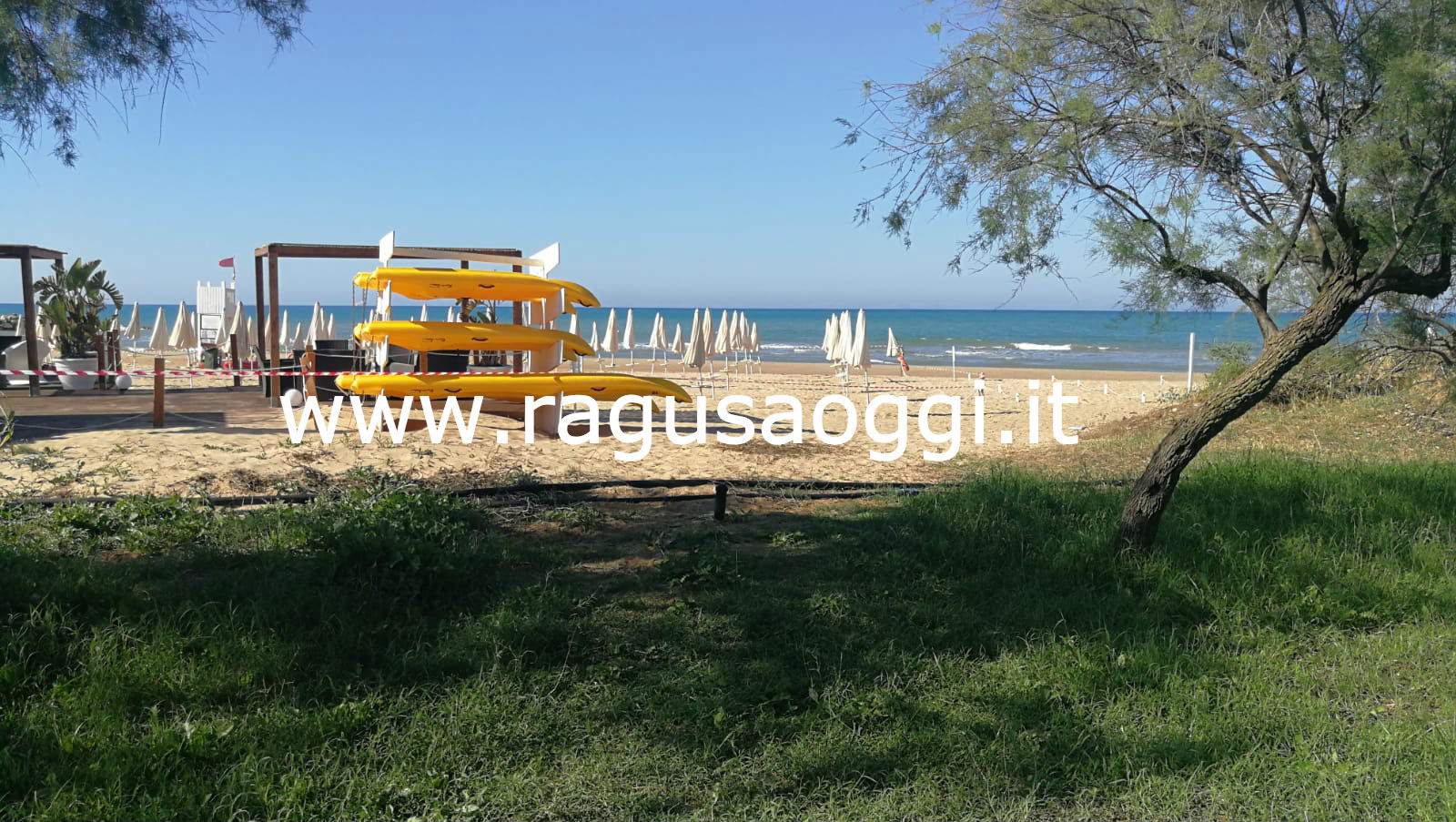Sequestrato lido balneare di un villaggio turistico a Playa Grande
