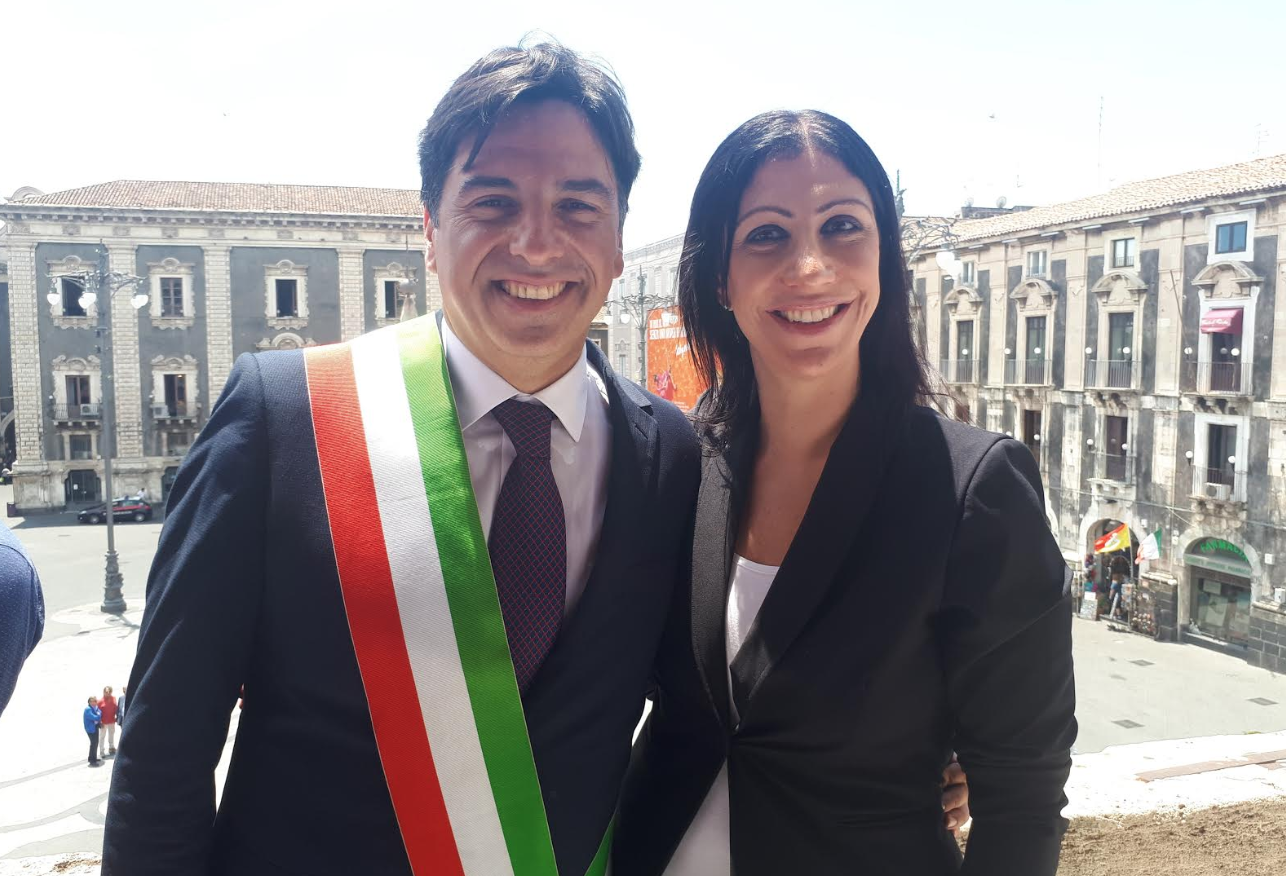 Un po’ di Ragusa all’insediamento di Pogliese, nuovo sindaco di Catania