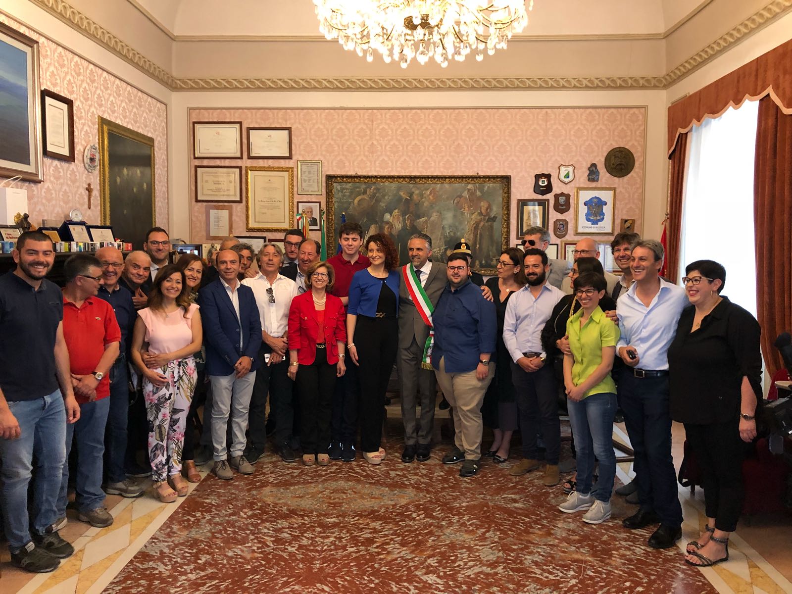 Si è insediato oggi il  Sindaco di Modica Ignazio Abbate