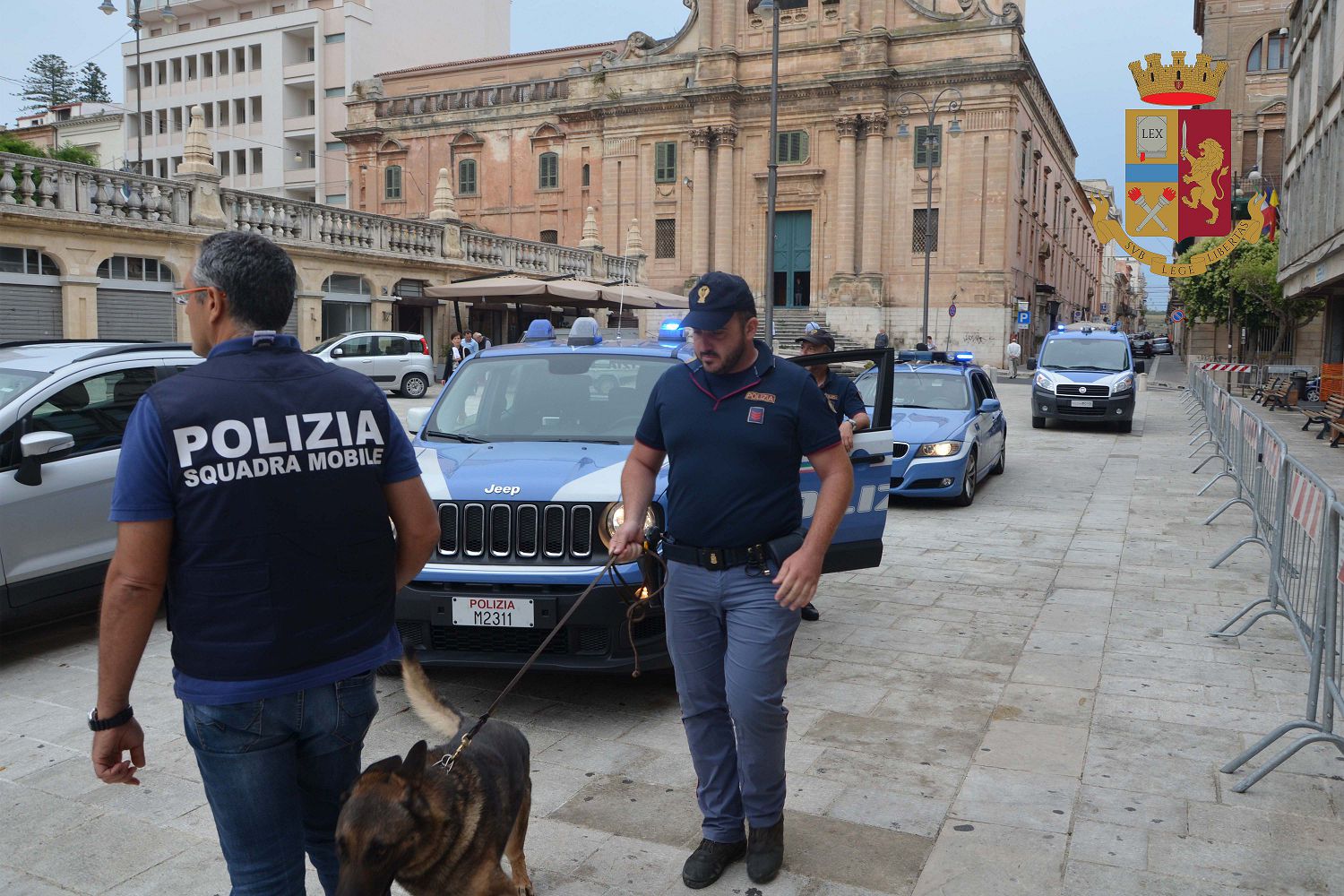 Controllo antidroga della Polizia di Ragusa in provincia. Arresti e denunce.