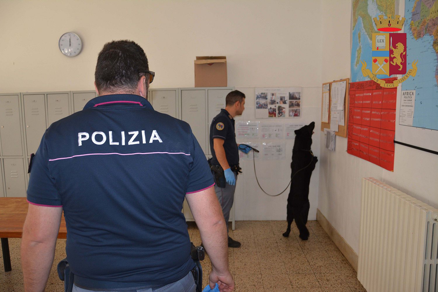 Controllo antidroga nei centri migranti in provincia.Rinvenuta droga pronta alla vendita