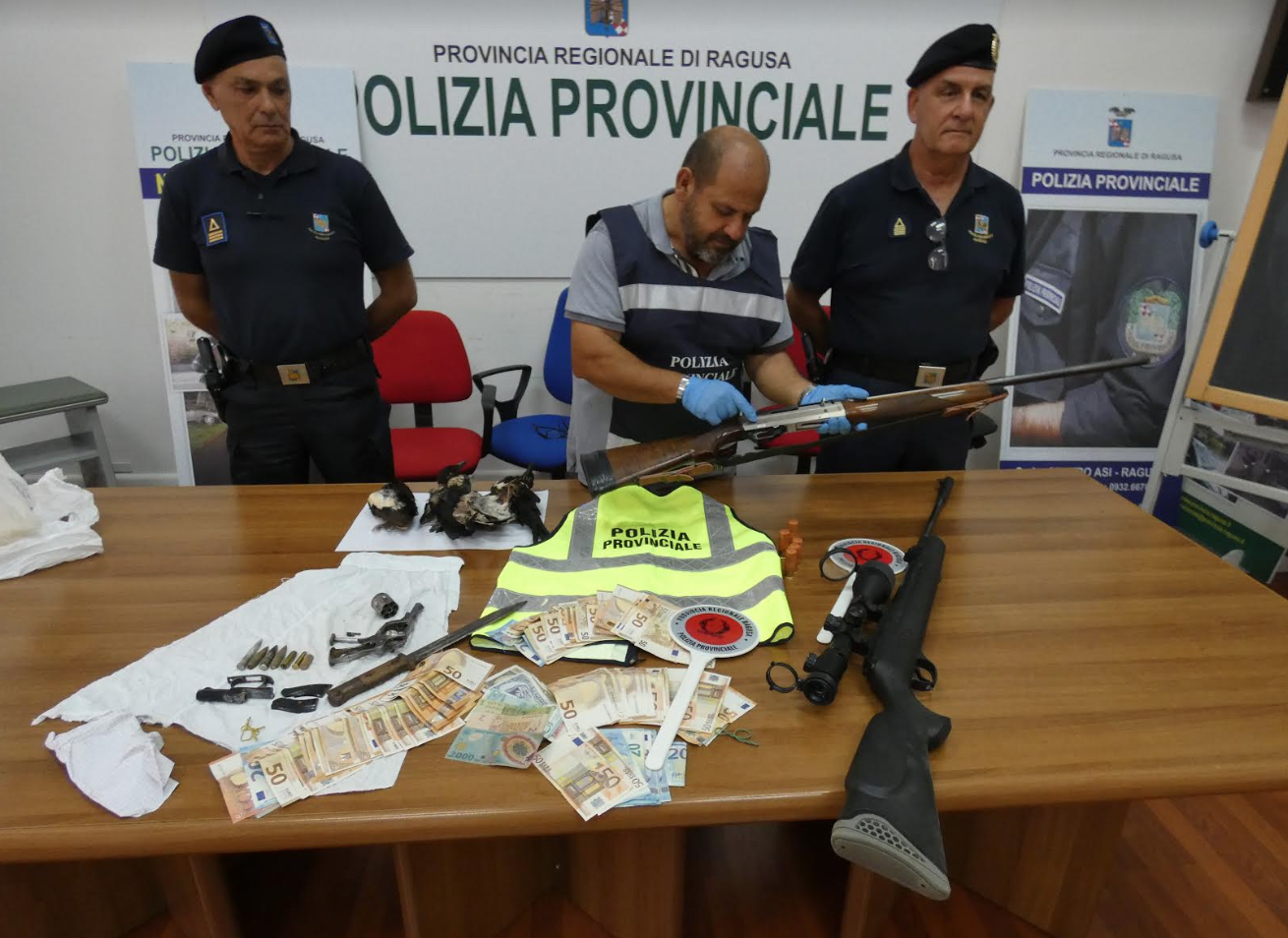 Armi clandestine, Polizia Provinciale arresta 32enne