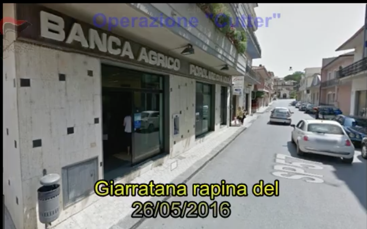 Rapinò due banche della provincia di Ragusa. Arrestato dai carabinieri. VIDEO