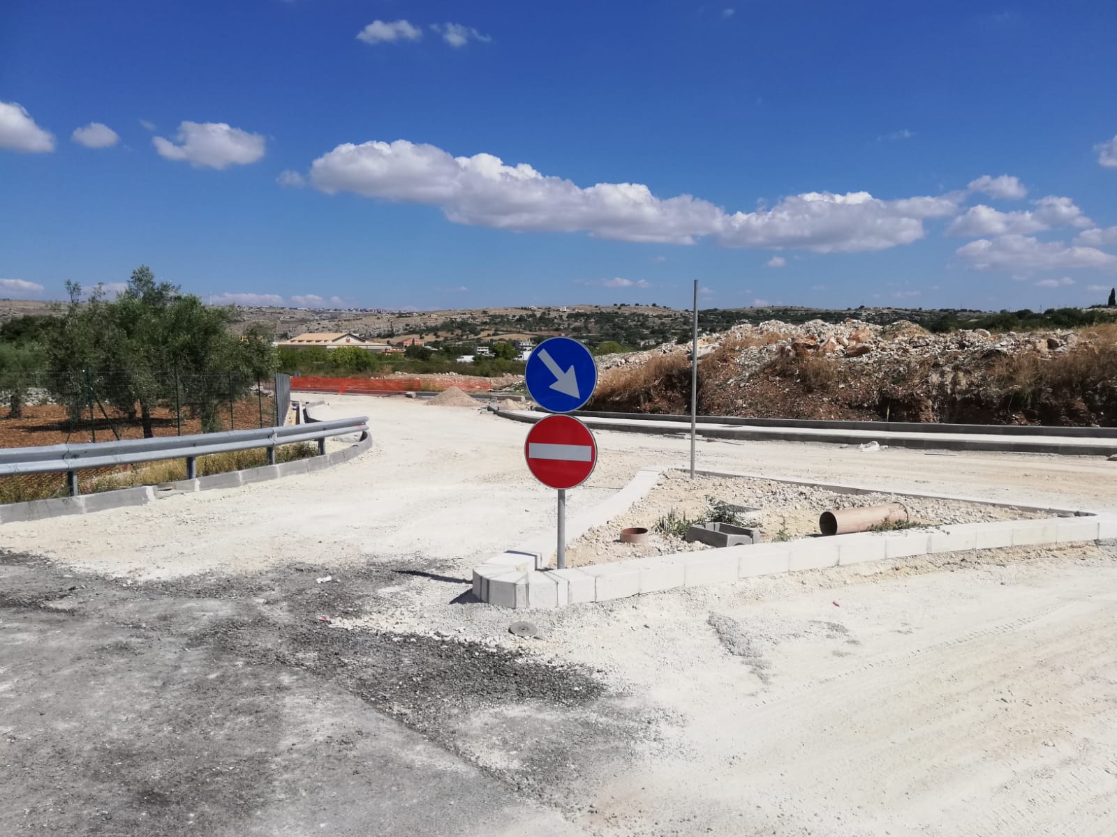 In corso di completamento i lavori della bretella Dente Crocicchia a Modica. L’opera in autunno verrà consegnata.