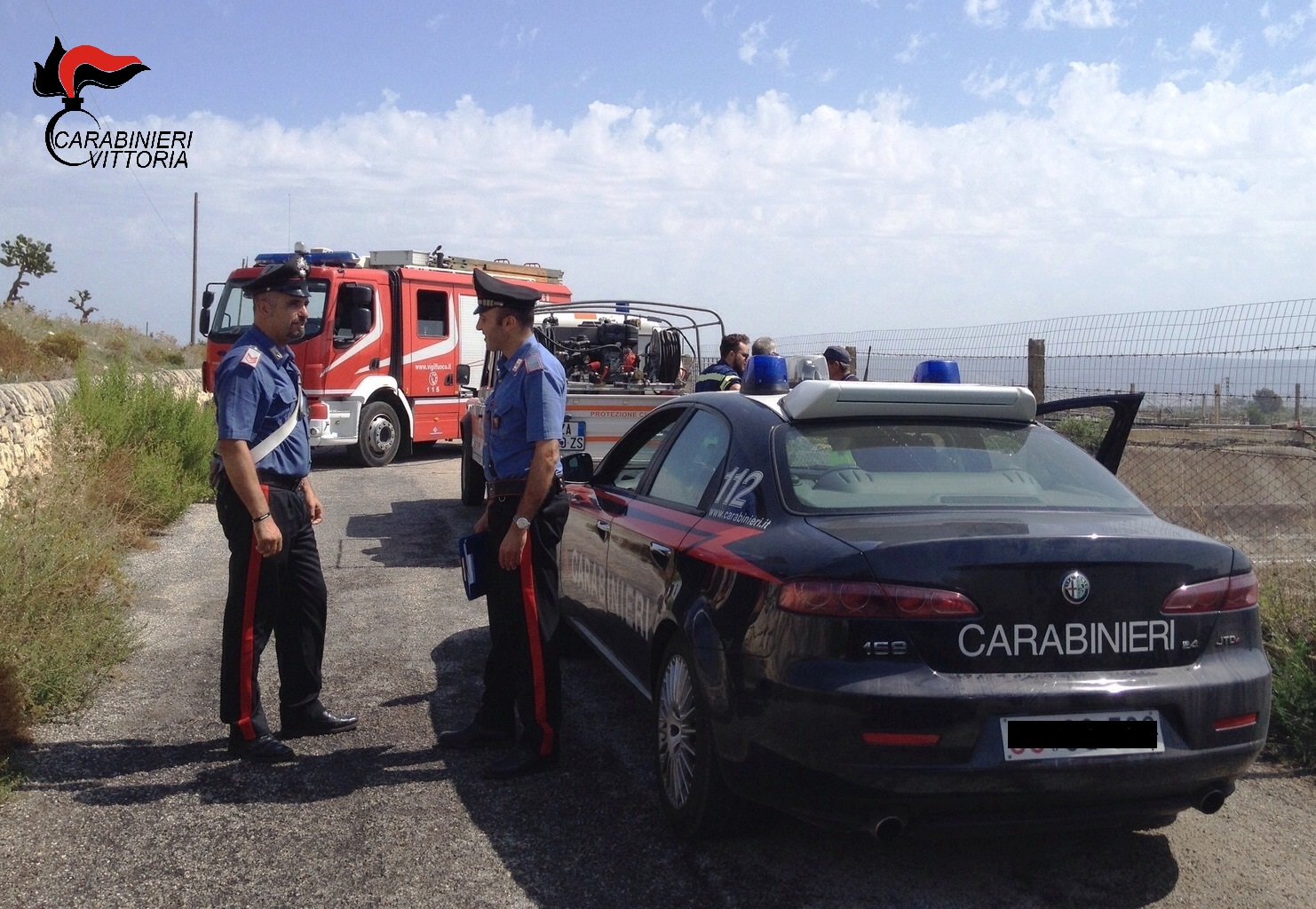 Rinvenuto dai carabinieri cadavere di un uomo in un fondo agricolo