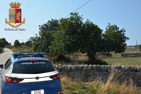 Furti nelle campagne. Cinque arresti della Polizia di Stato
