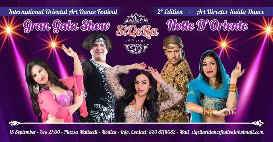 Notti d’Oriente a Modica. In piazza Matteotti il 15 settembre